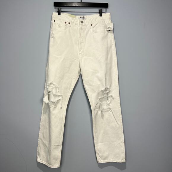 NWT Agolde 90's Mid Rise Loose Fit Jeans in Vanish Size 29 - Picture 4 of 10